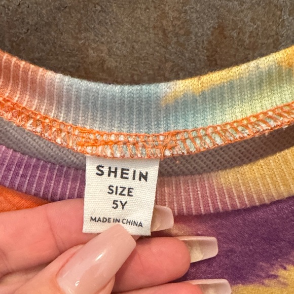 SHEIN Multicolor Tie-Dye Top - Picture 2 of 7